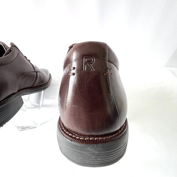 Rockport Total Motion Amalfi Plain Toe, Dark Brown Shoes, Size 11, EC - Picture 13 of 14